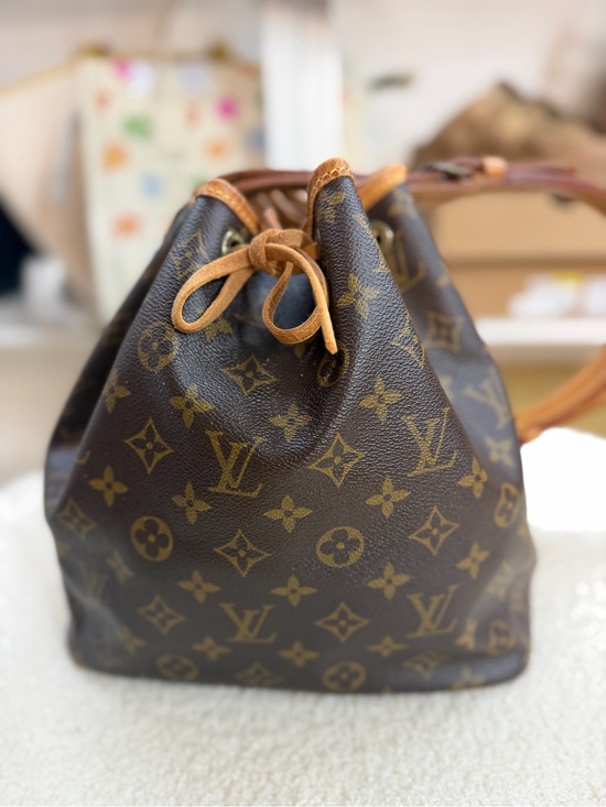 Louis Vuitton Handbags - Louis Vuitton Monogram Drawstring Bucket Bag - Brown & Tan